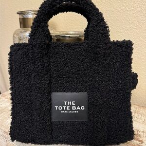 Marc Jacobs Black Textured Tote